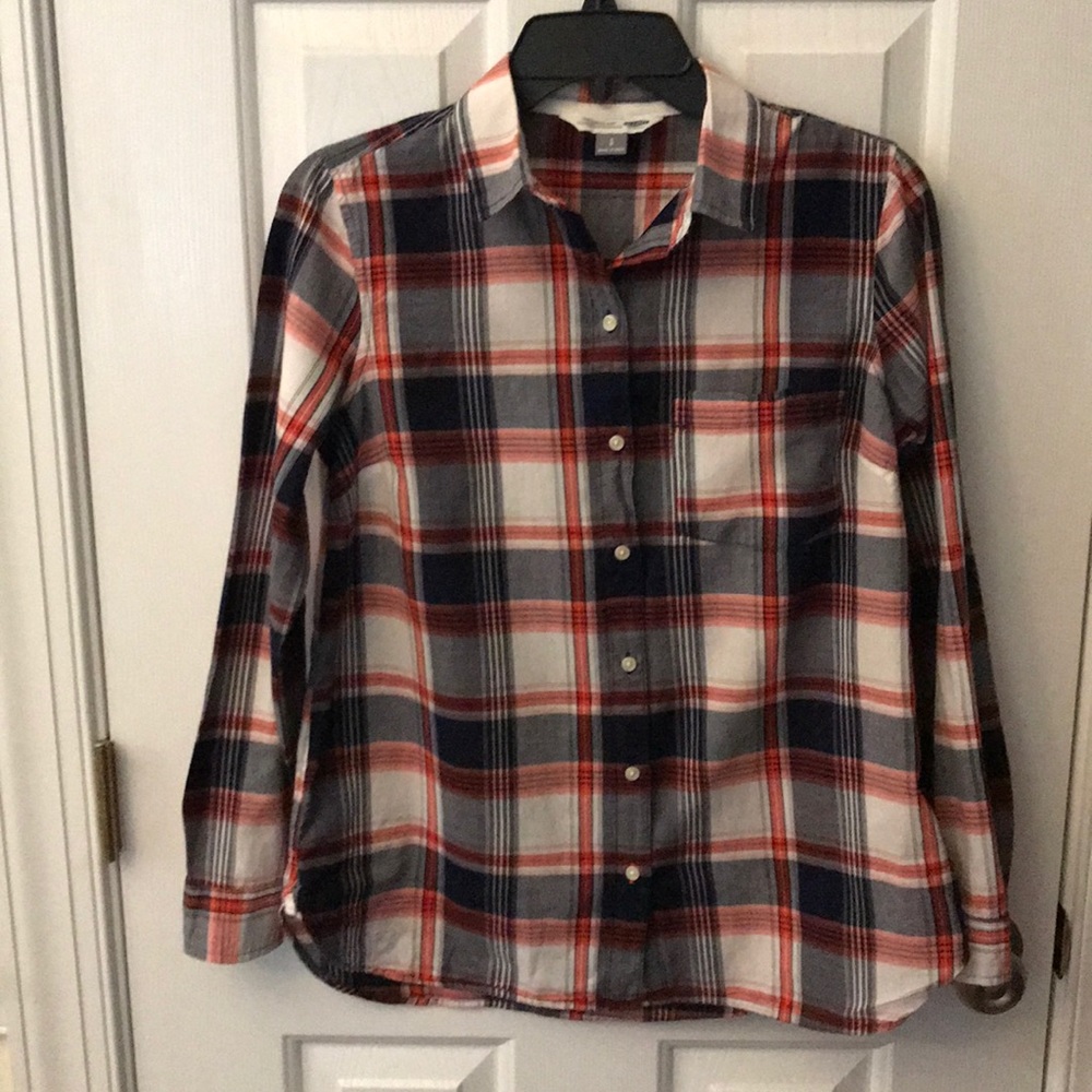 Old Navy Plaid Shirt - Small Petite